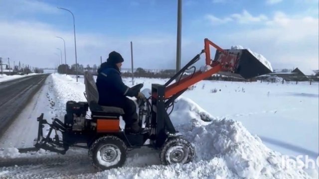 Самодельный мини погрузчик из Татарстана от Ильдара. Часть 2.