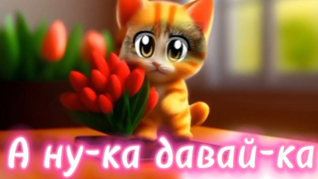 А ну- ка давай- ка. Песенка с 8 марта