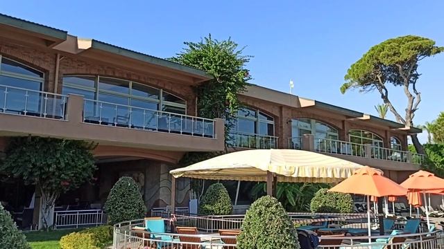 Обзор отеля Pine Beach Belek 5 Турция. Ресторан и пляж. Часть 2.