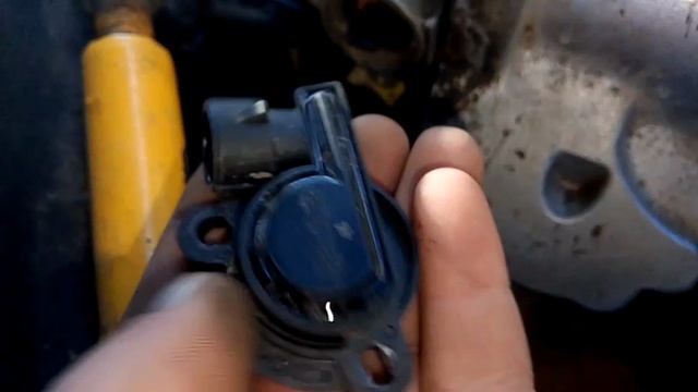 замена датчика дроссельной заслонки ВАЗ 2109 2110 2111 2112 2114 2115