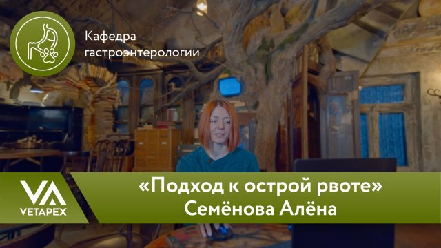 Кафедра Гастроэнтерологии  - «Подход к острой рвоте»
