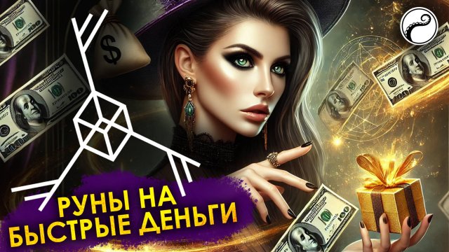 Руны На Быстрые Деньги | Рунический Став Для Быстрого Притяжения Денег