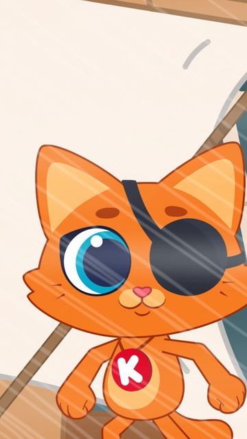 Шторм на пути к пиратскому острову! 🌪️🐱 Кнопа и друзья в беде!