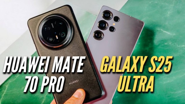 HUAWEI MATE 70 PRO vs GALAXY S25 ULTRA. Битва технологий камер