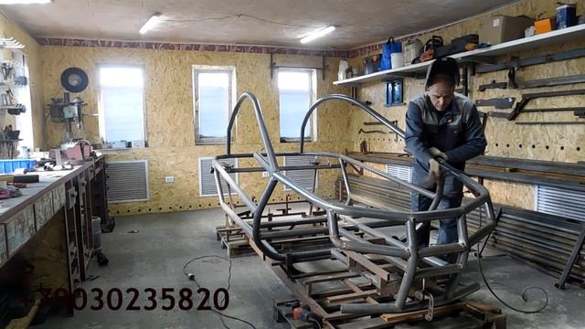 Сборка каркаса багги Вираж кросс