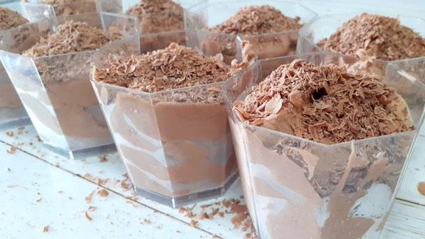 Шоколадное мороженое из сливок и шоколада!