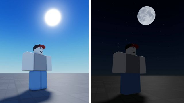 Как сделать смену дня и ночи в роблокс студио / roblox