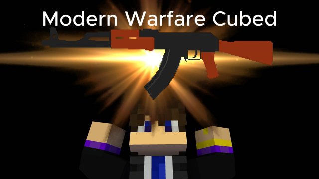 КАК СКРАФТИТЬ ОРУЖИЕ С ПАТРОНАМИ В Modern Warfare Cubed В МАЙНКРАФТ!! | lysha500