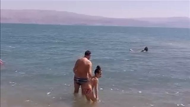 Пляж "Минерал" на Мертвом море