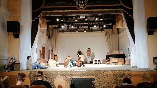 Спектакль ОВРАГ, народный молодежный музыкально-драматический театр "Гарадзенская надзея"