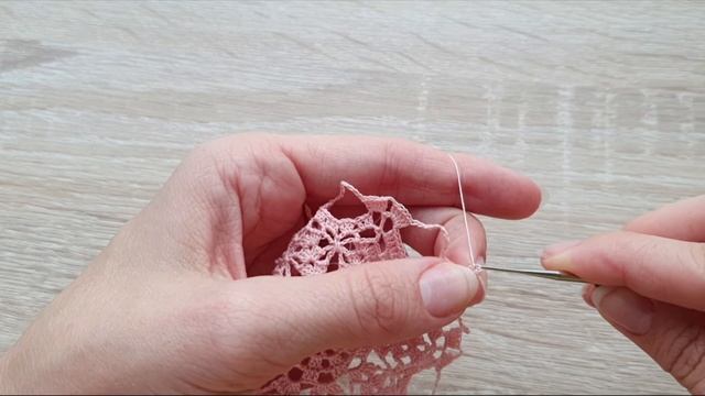 Новогодний ажурный ШАРИК на ёлку, вязаный КРЮЧКОМ