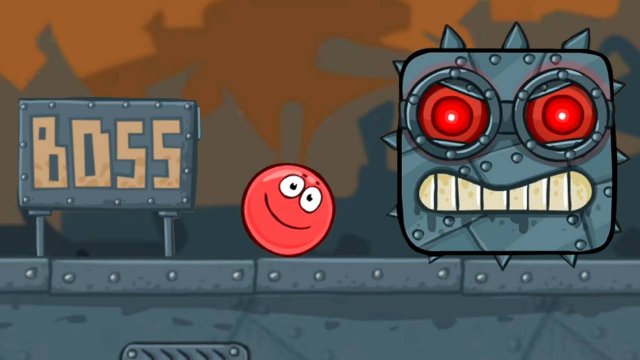 БОСС Мрачная Фабрика Красный шарик ред бол 4 прохождение игры уровни на андроид #5