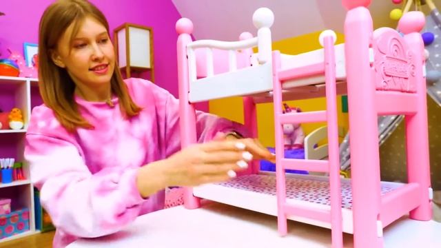 Ночевка у Шоколадки ✨ Играем в конструктор машинки. Видео для детей Как Мама про игрушки
