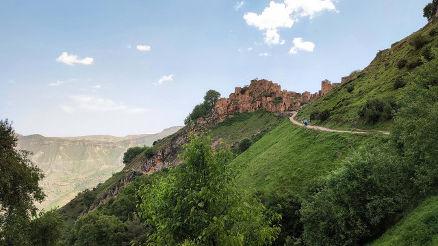 Дагестан. Заброшенный аул Гамсутль. Довольно длинная и утомительная дорога к аулу-призраку
