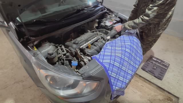 Замена Подушек Двигателя Хундай Солярис