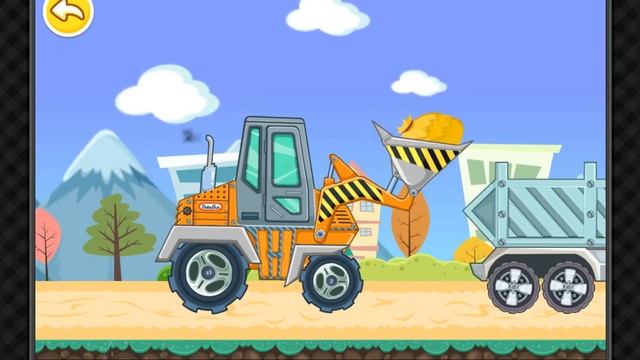 Мультфильм про строительные машинки. Строительная техника.