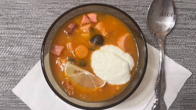 Мясная сборная солянка