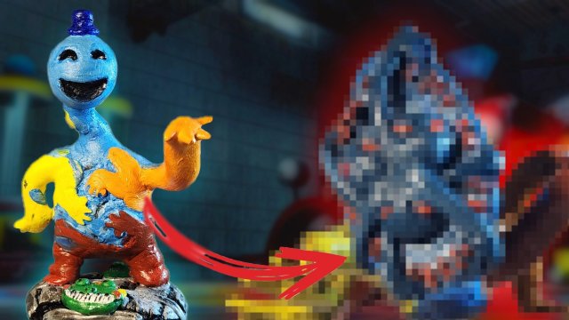 Как слепить ЗЛОГО ДОУИ из пластилина !!! из Поппи Плэйтайм 4 - Poppy Playtime Chapter 4