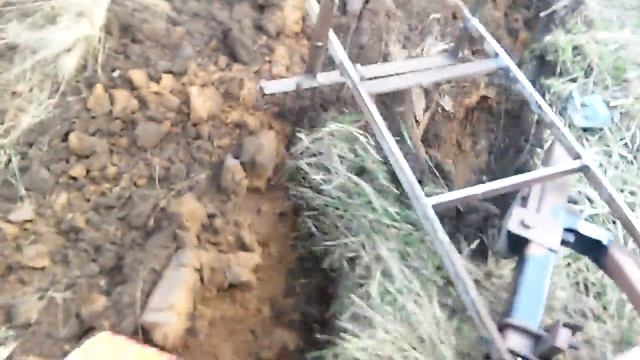 Владимирец т25 вспашка целины