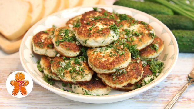 Необычные куриные котлеты