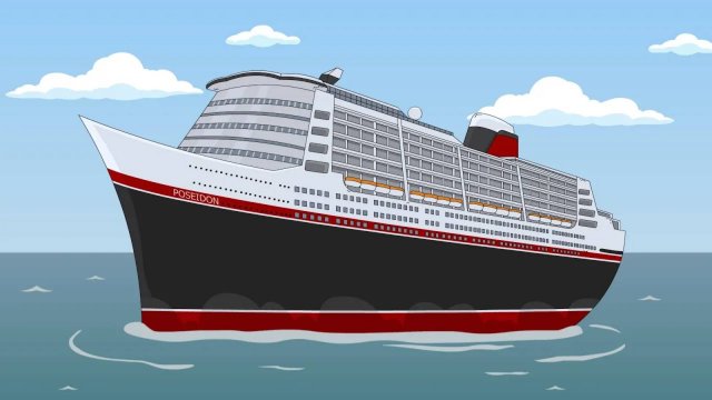 ПОСЕЙДОН ПРЕВРАТИЛСЯ В МОНСТРА - Мультики про карабли