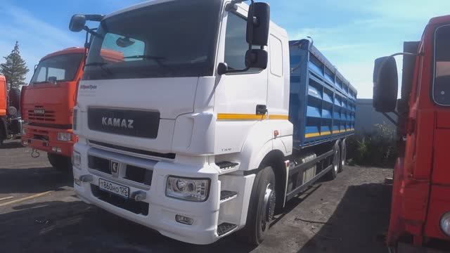 КАМАЗ 65207 БОРТОВОЙ ЗЕРНОВОЗ
