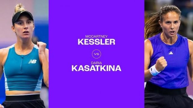 24.10.24. Маккартни Кесслер - Дарья Касаткина. WTA 500 Tokyo. McCartney Kessler - Darya Kasatkina