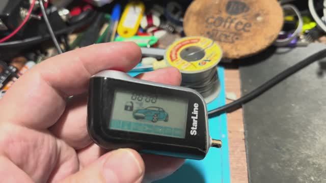 Ремонт брелока сигнализации Starline A93