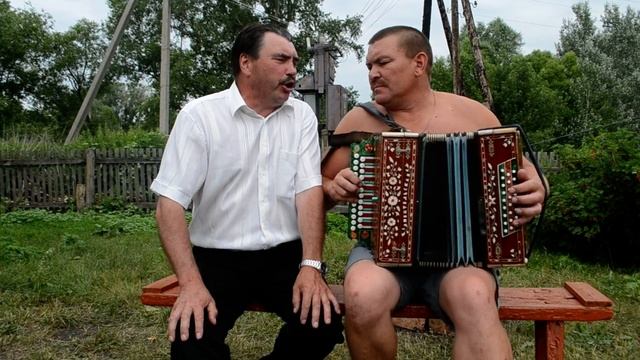 Гармонист Владимир Колядин и Степан Колядин.