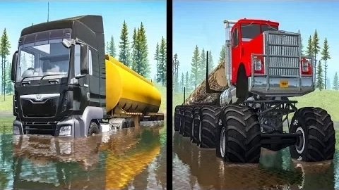 Beamng drive - Большие колеса против маленьких #3