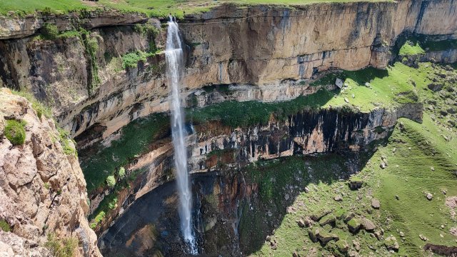 Дагестан. Хунзахские водопады: Тобот и Итлятляр