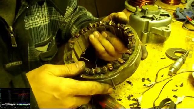 Переделка автомобильного генератора.