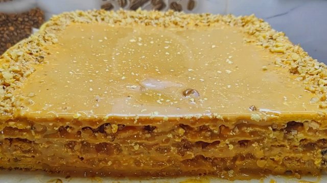Простые рецепты.ОГРОМНЫЙ Торт НАПОЛЕОН который тает во рту! Просто и очень вкусно !