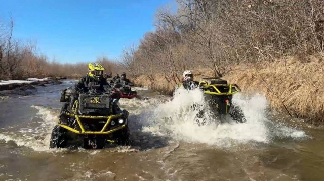 ШТУРМУЕМ ГРЯЗЬ💪 50 КВАДРОЦИКЛОВ 🚜 ОТКРЫТИЕ ВЕСЕННЕГО СЕЗОНА 9 МАРТА ВОЛГОГРАДСКИЕ КВАДРОБРАТЬЯ