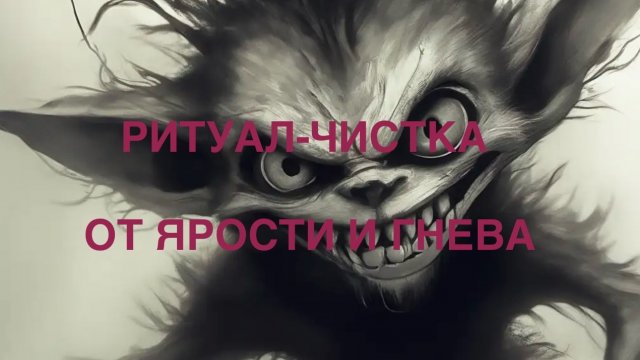 РИТУАЛ - ЧИСТКА «ОТ ЯРОСТИ И ГНЕВА». НАПОЛНЕНИЕ ЭНЕРГИЕЙ БЕЗУСЛОВНОЙ ЛЮБВИ.
