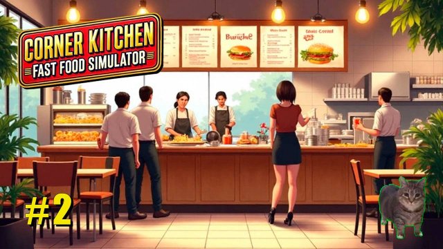 Новое МЕНЮ🍔| Corner Kitchen: Fast Food Simulator