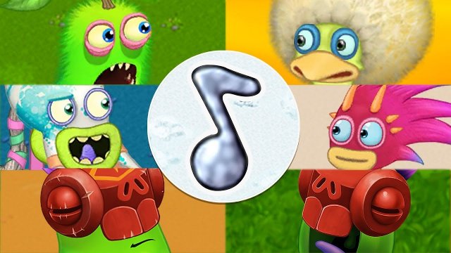 Монстры Повторюшки - Все Дуэты Островов #1 (My Singing Monsters, Мои Поющие Монстры)