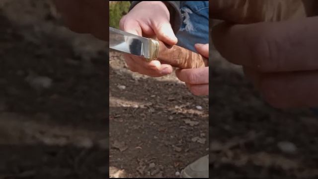 Нож ручной работы