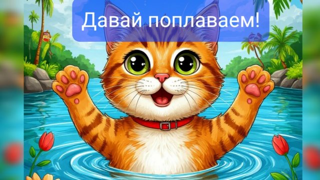 Давай поплаваем!