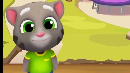 Говорящий Том бег за золотом