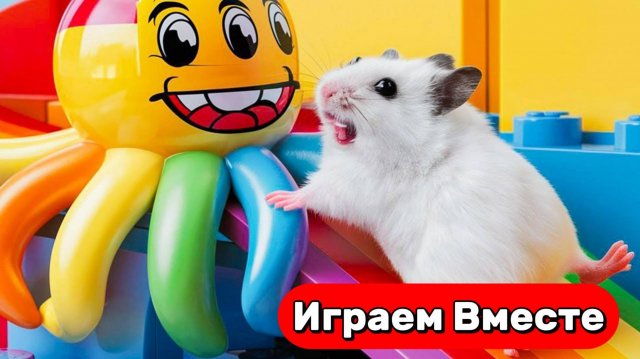 Лабиринт для Хомяка ! Сложный ЛАБИРИНТ С ЛОВУШКАМИ для Умного Хомяка ! Видео для детей
