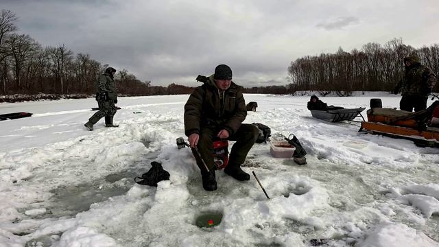Рыбалка на Ленка в Конце Марта
