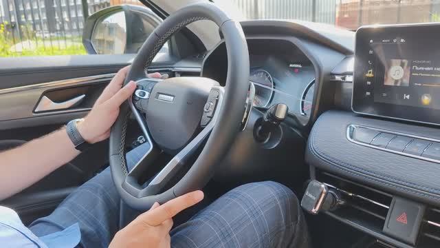 Как переключать передачи лепестками на Хавал Джолион