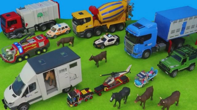 LEGO_Мир - транспортер для животных в детском фильме