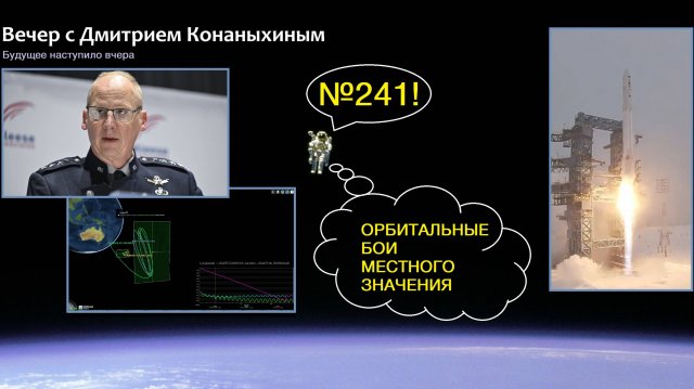 Вечер с Дмитрием Конаныхиным №241 Орбитальные бои местного значения