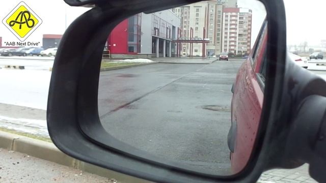 Правельная  Настройка зеркал на машине.