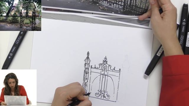 «Скетчинг. Проще простого». Рисуем маркерами с Анной Эгидой