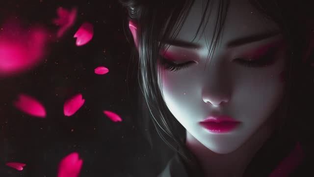 Цветение сакуры -  Красивая японская музыка, дзен-музыка для учебы🪭Фоновая музыка Японии для отдыха