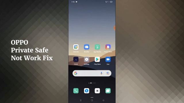 OPPO Phone Private Safe Not Opening Problem Solve / How To Fix Private Safe Problem in OPPO