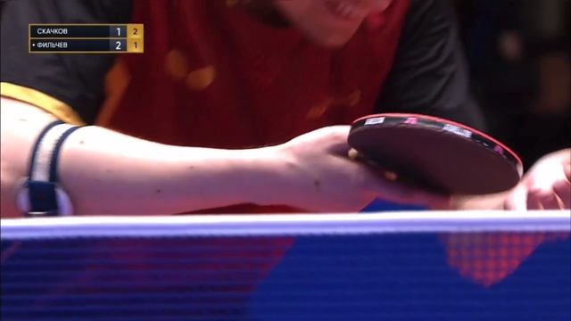 Настольный теннис. Чемпионат России 2025.Скачков.К-Фильчев.С